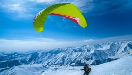 Paragliding in Gudauri