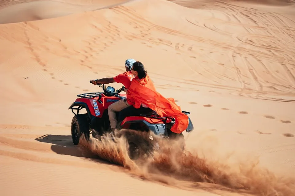 ATV ride during desert safari